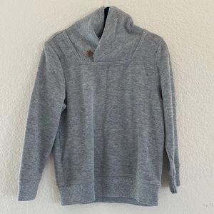 Old Navy Gray Cowl Neck Sweater 4T